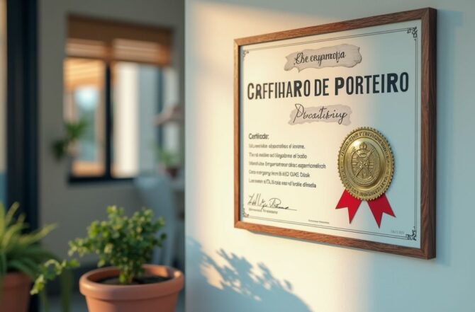 Certificado de Porteiro Gratuito 2025: Oportunidade Única!